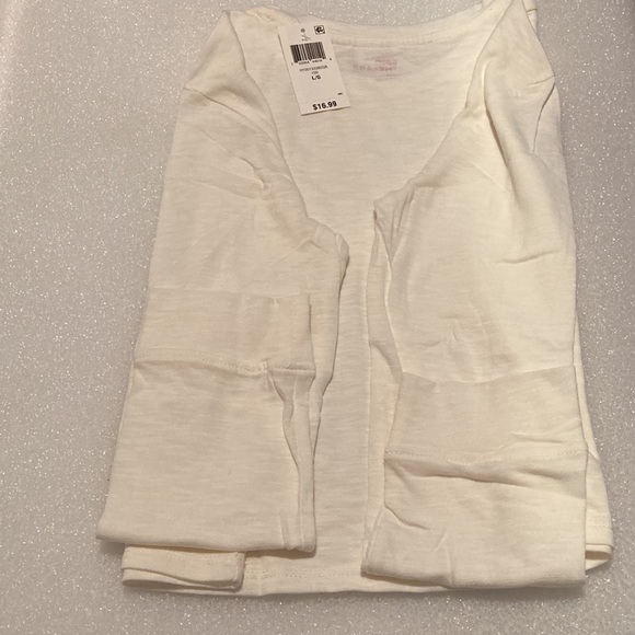 ❤️ 2/$25* ❤️ NWT - Girls Long Sleeve Heart & Star Design Crop Top - Sz L - Picture 9 of 11